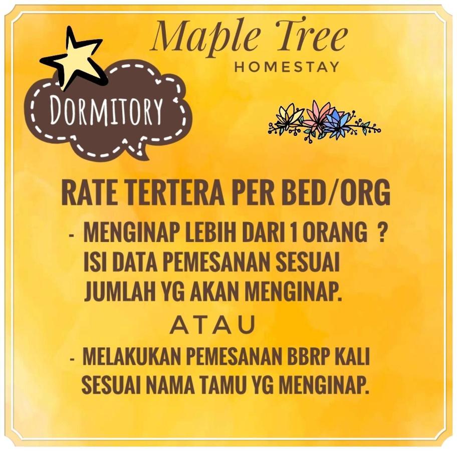 Maple Tree Homestay Maguwo Exteriér fotografie